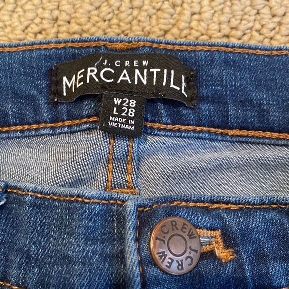 J.Crew Mercantile 8" Midrise Skinny Jean J5467 Womens Size 28 - Picture 2 of 3
